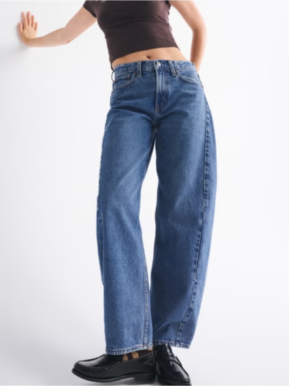 Abercrombie Barrel Jean